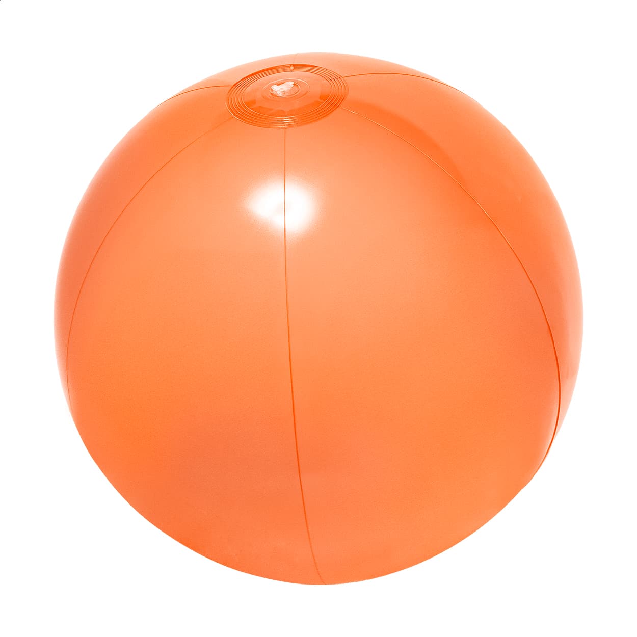 Ballon de plage en PVC (ø 40 cm) coloris Orange