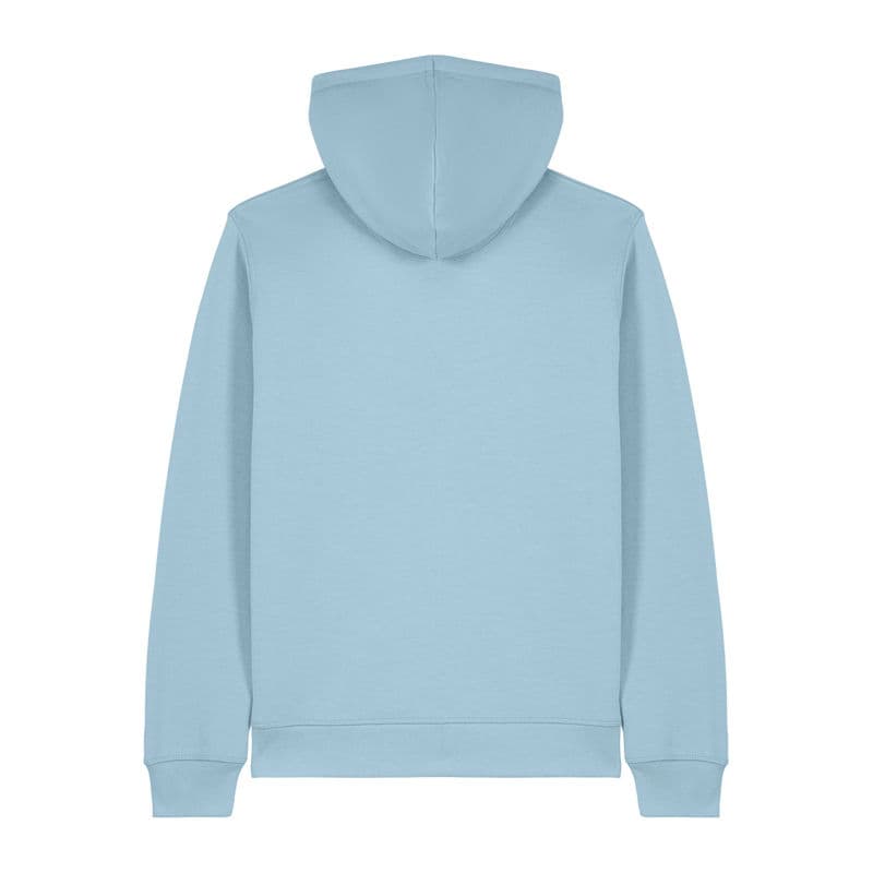Mixer unisex zip-thru hoodie coloris Bleu ciel