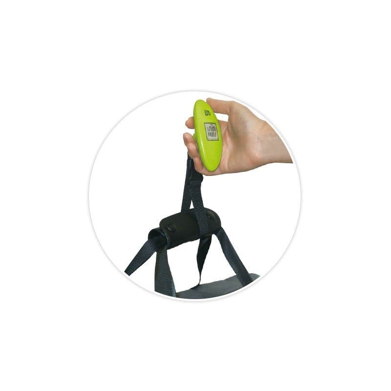 BALANCE PESE-BAGAGES en situation