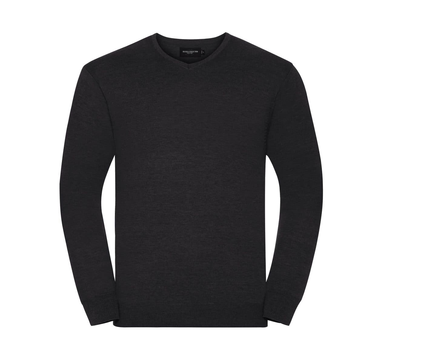 MEN'S V-NECK KNITTED PULLOVER