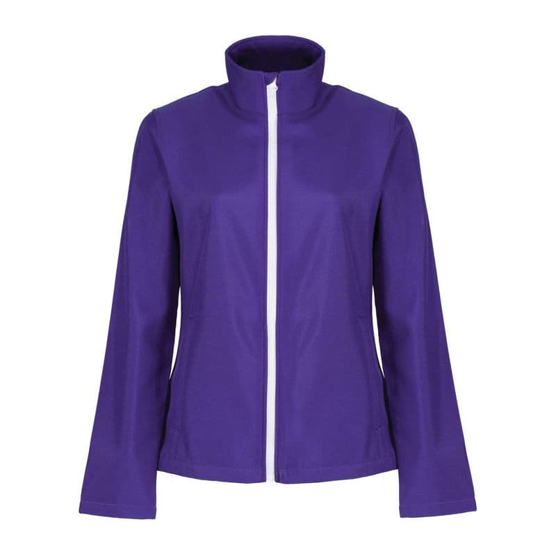 Ablaze Women'S Printable Softshell coloris Violet vif / Noir