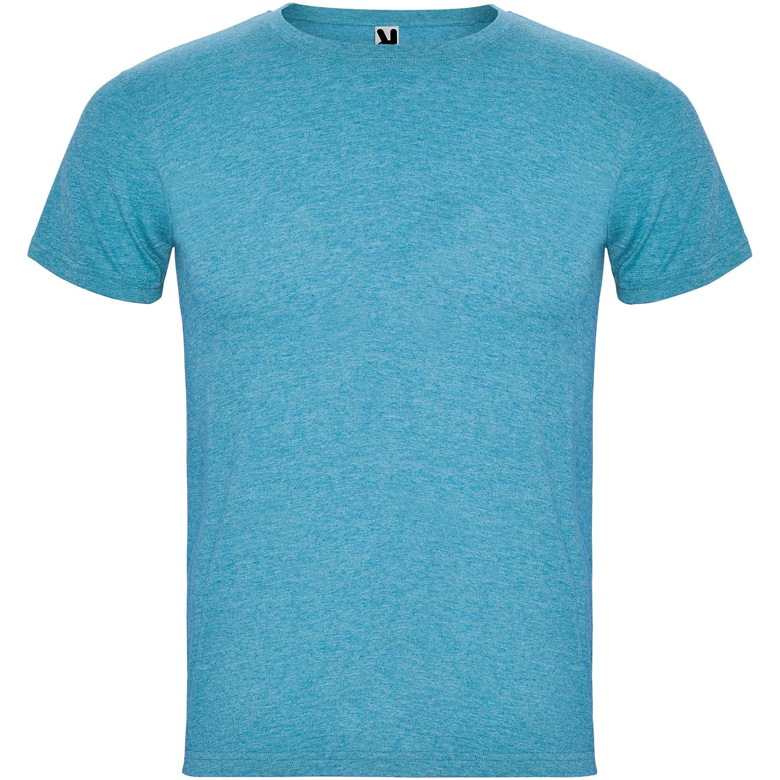 T-shirt de 150 g/m² Fox à manches courtes pour homme coloris Mélange turquoise
