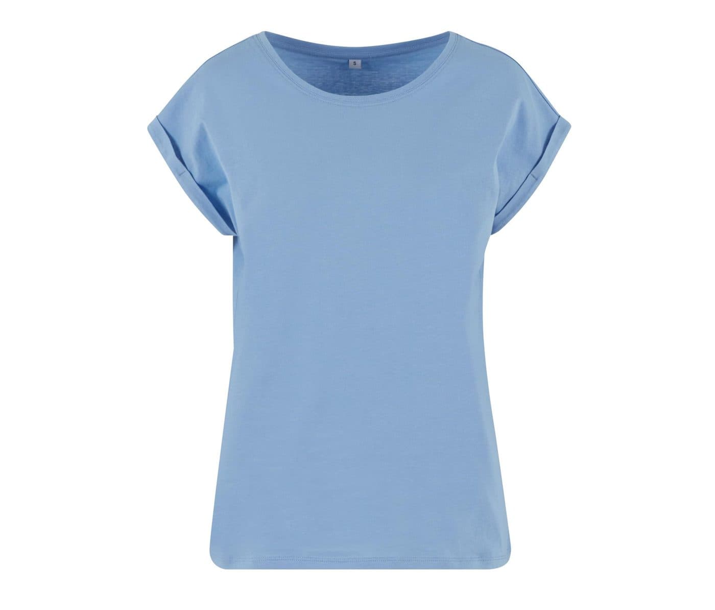 LADIES REGULAR EXTENDED SHOULDER TEE coloris Bleu poudré