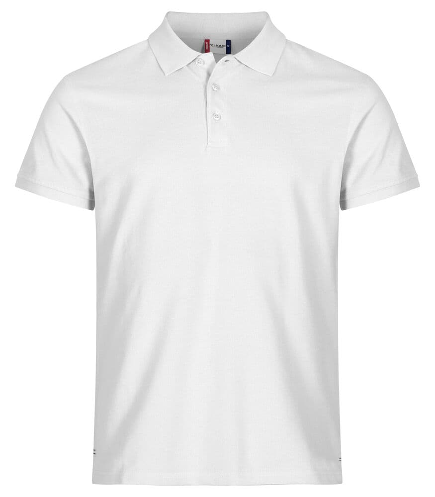 Clique Heavy Premium Polo coloris Blanc