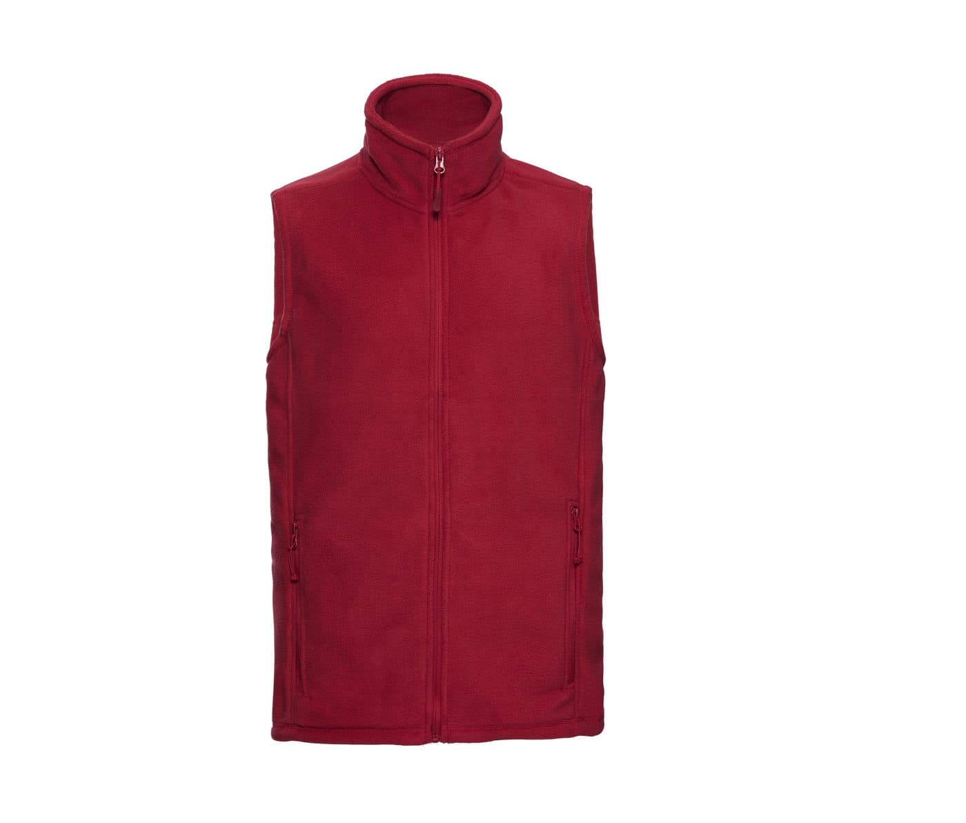MEN'S OUTDOOR FLEECE GILET coloris Rouge classique