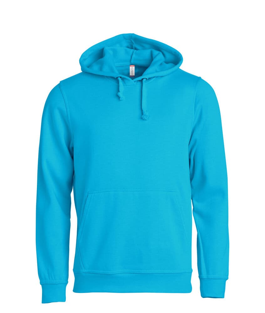 Clique Basic Hoody coloris Turquoise