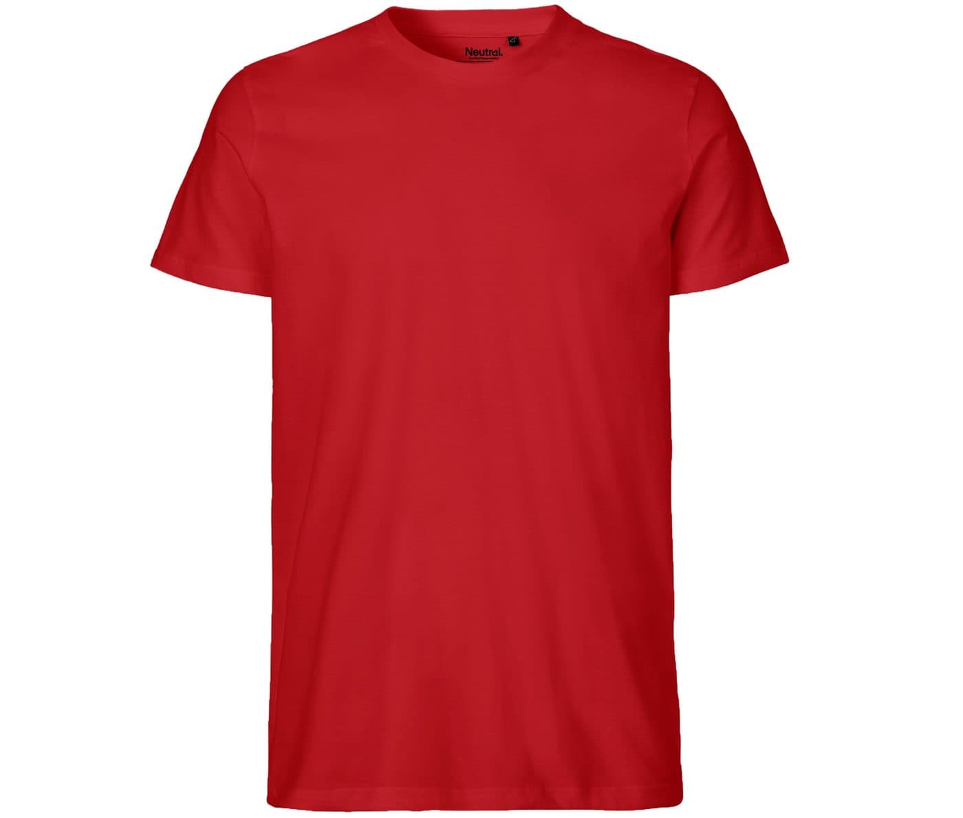 MENS FIT T-SHIRT coloris Rouge