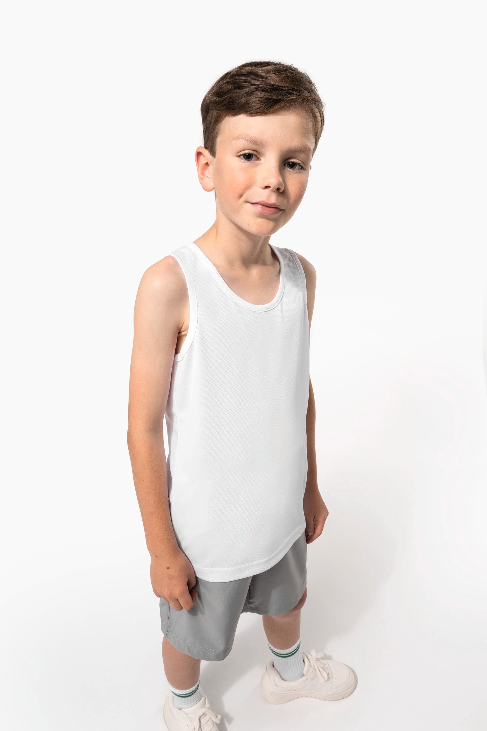 Débardeur de sport enfant en situation