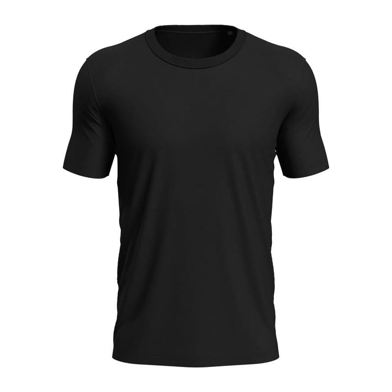 Morgan Crew Neck Unisex T-shirt coloris Noir opale