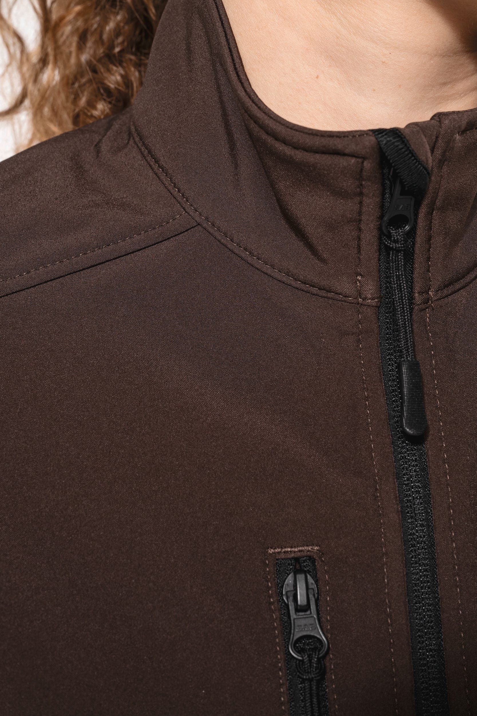 Bodywarmer softshell femme en situation