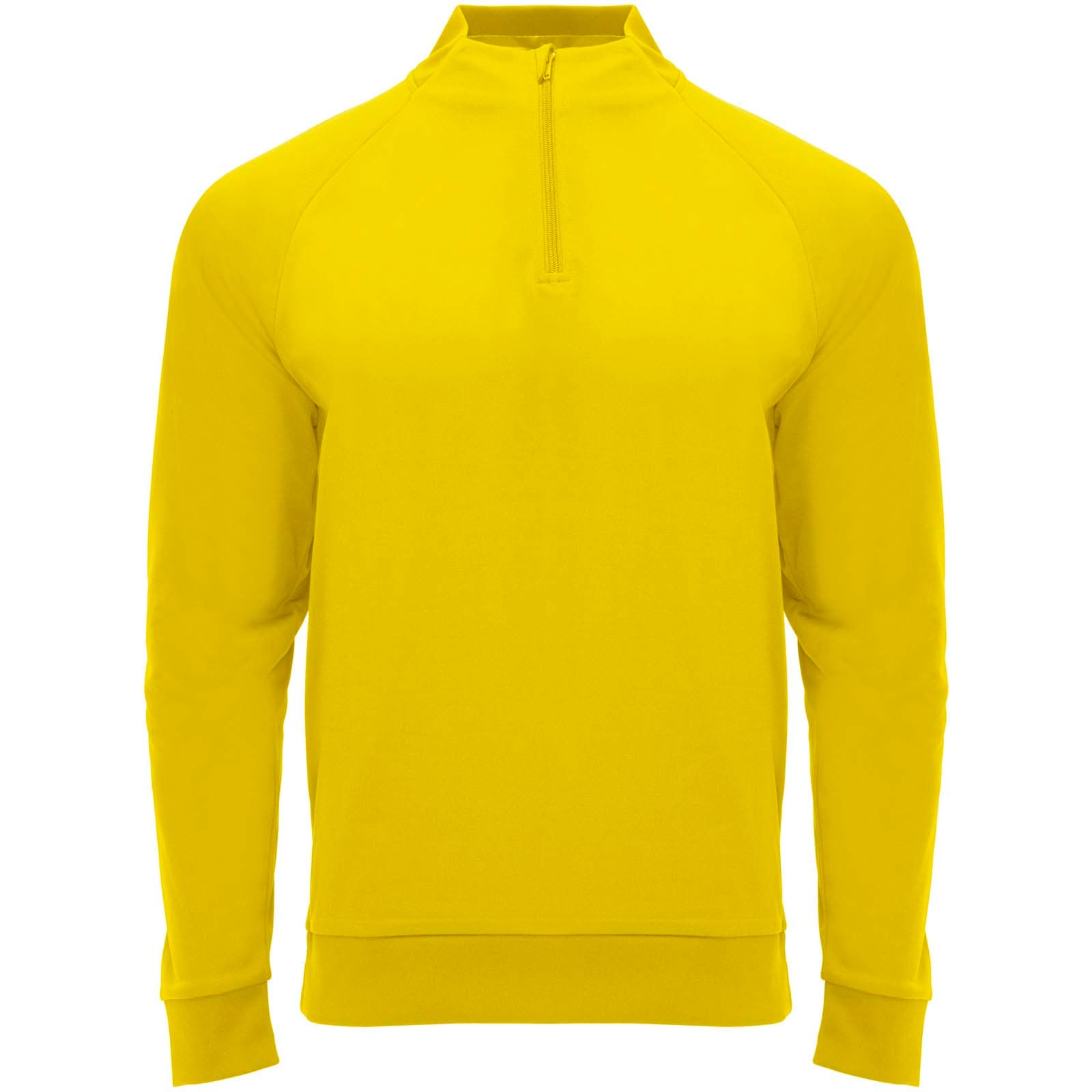 Sweatshirt de 200 g/m² Epiro à manches longues avec fermeture demi- zip pour enfant