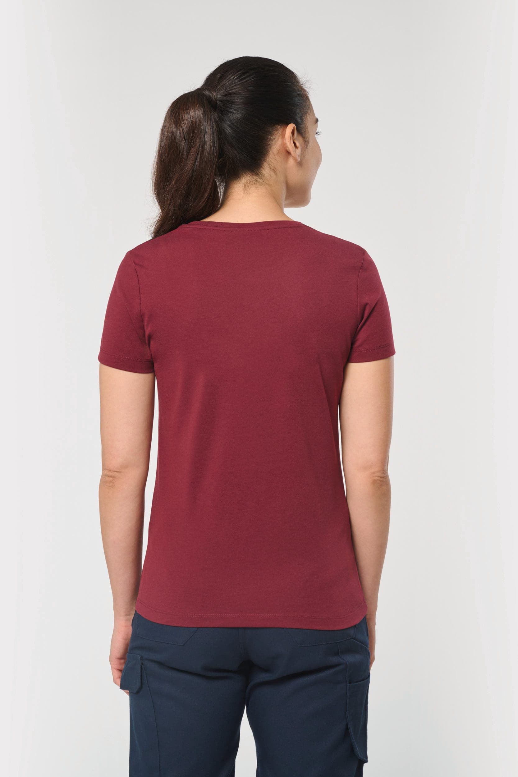 T-shirt à traitement antibactérien femme en situation