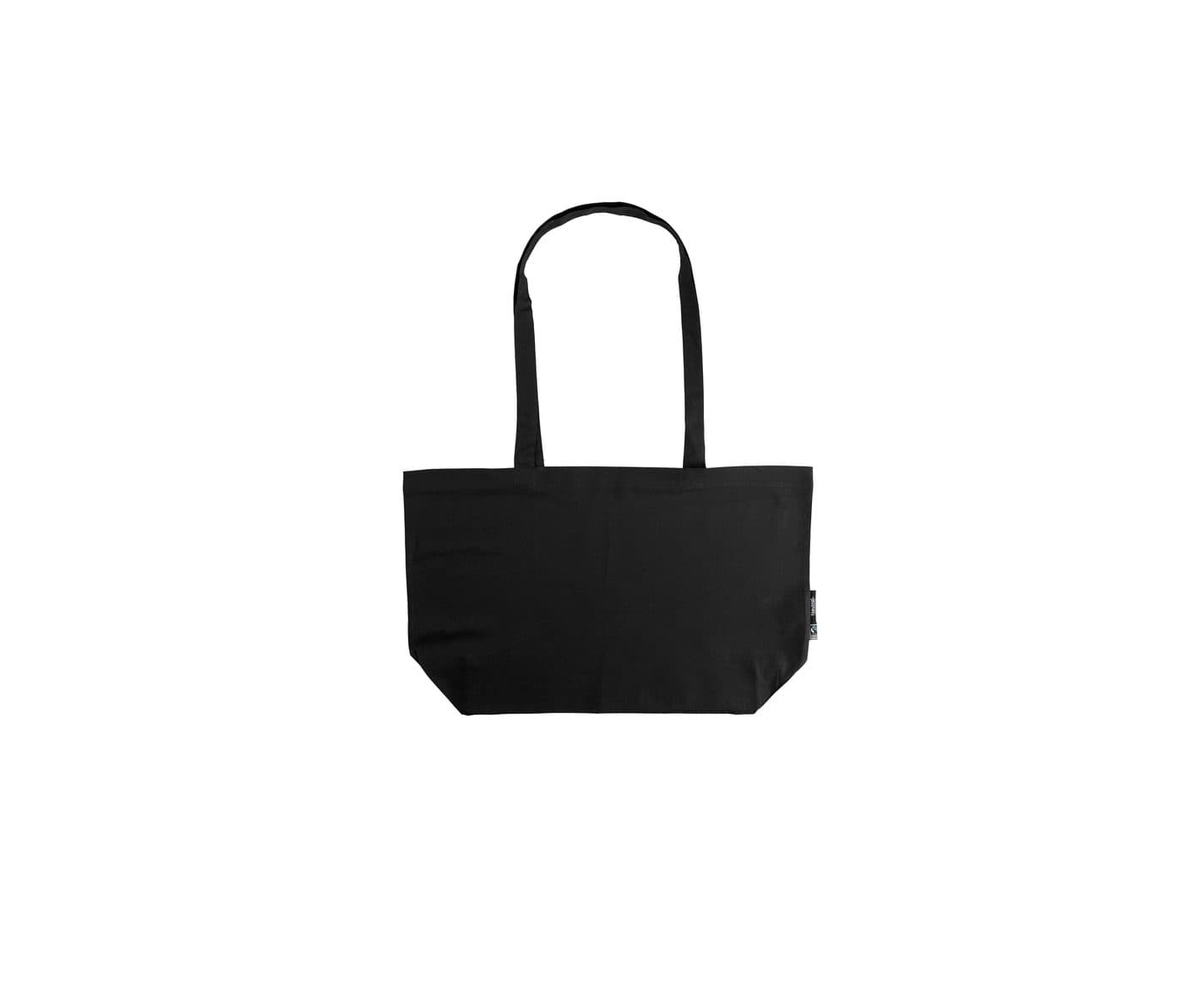 SHOPPING BAG WITH GUSSET