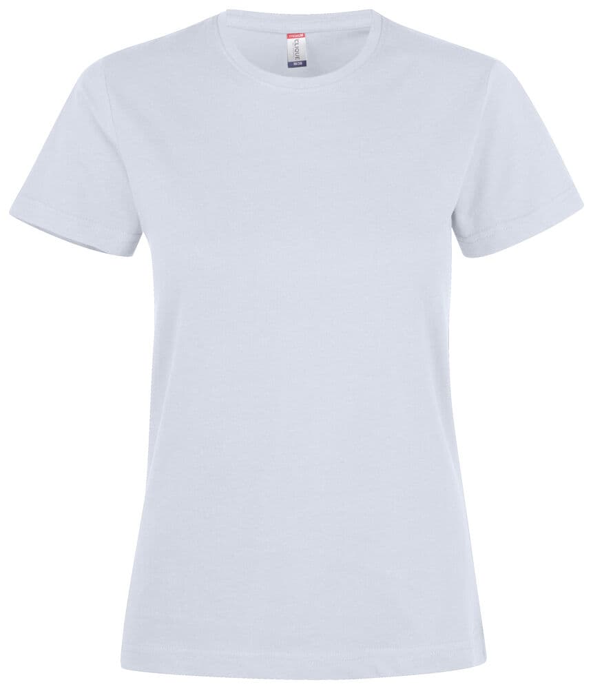 Clique Premium Fashion-T Women coloris Blanc