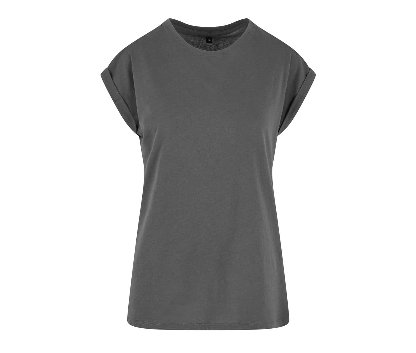 LADIES REGULAR EXTENDED SHOULDER TEE coloris Gris magnétique