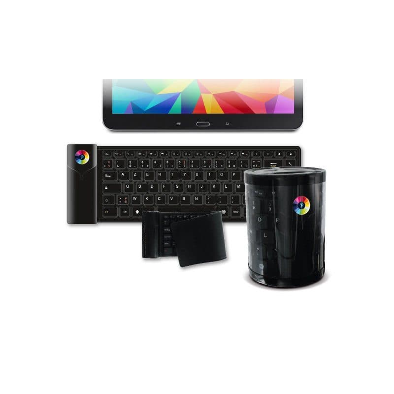 CLAVIER BLUETOOTH SOUPLE ET PLIABLE