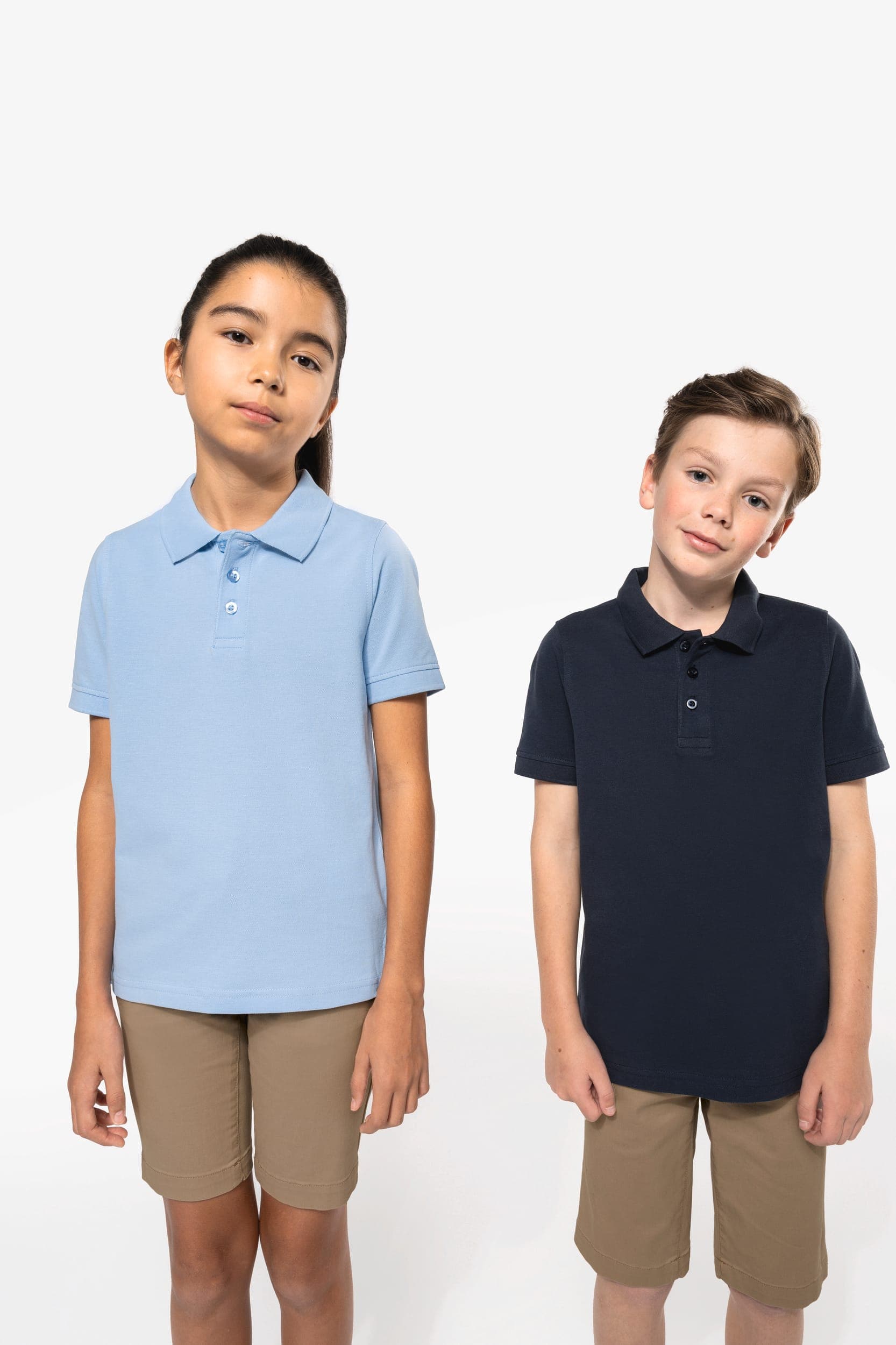 Polo manches courtes enfant en situation