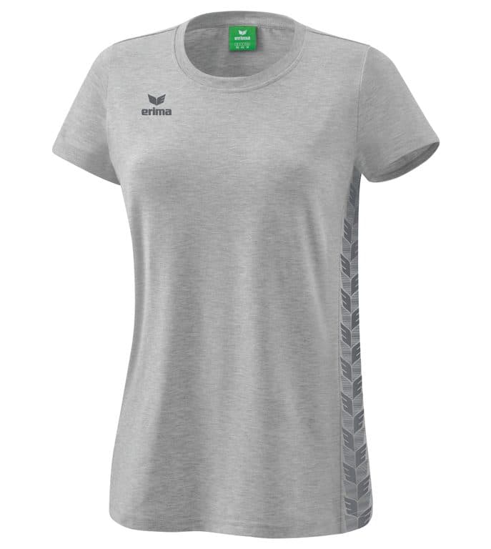 T-shirt Essential Team coloris Gris clair chiné / Gris ardoise