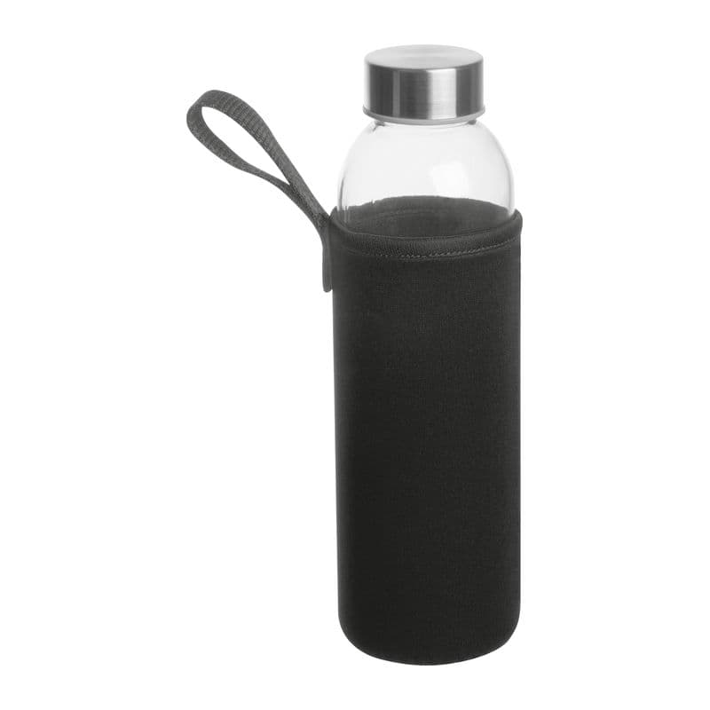 Bouteille en verre « Klagenfurt » coloris Noir