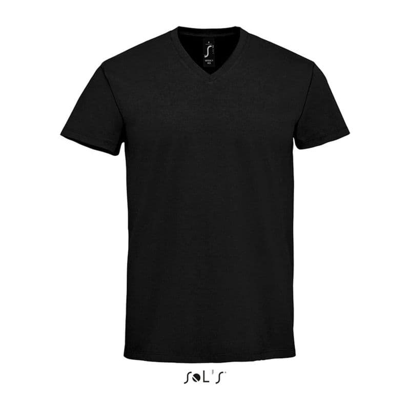 SOL'S IMPERIAL V MEN - V-NECK T-SHIRT coloris Noir profond