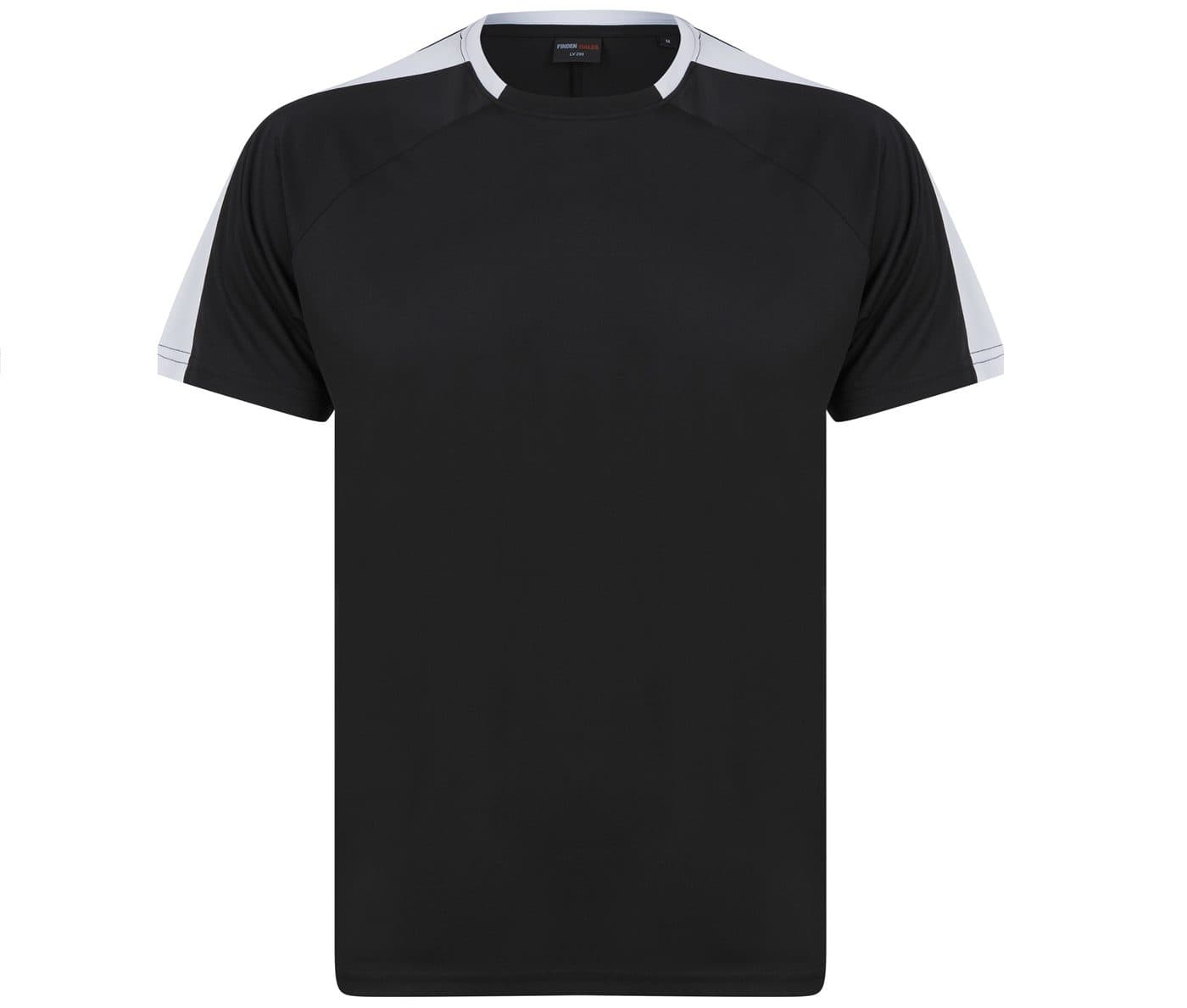 UNISEX TEAM T-SHIRT coloris Noir / Blanc