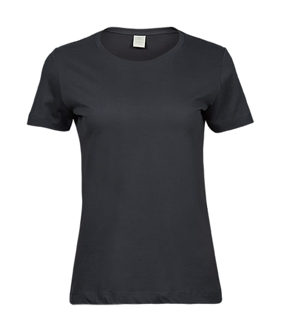 LADIES SOF TEE coloris Gris foncé