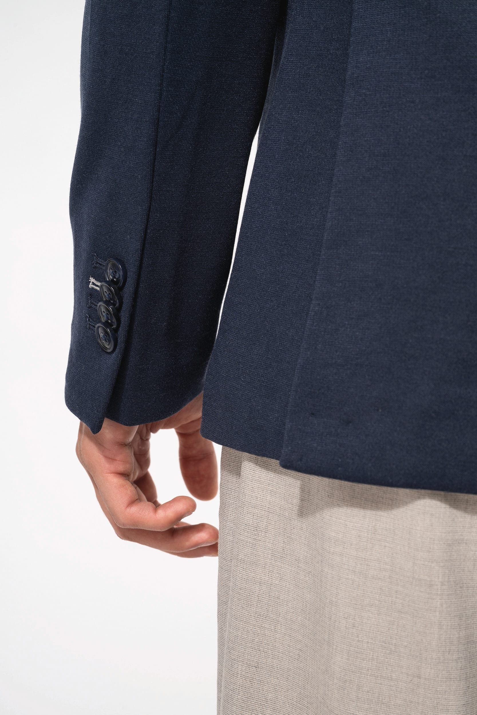 Veste maille homme en situation