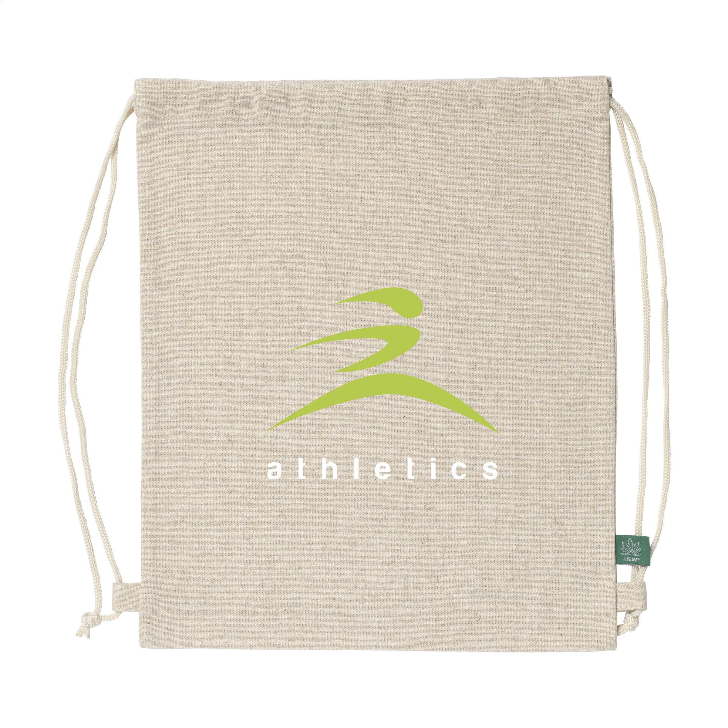 Sac à dos en chanvre (250 g/m²) en situation