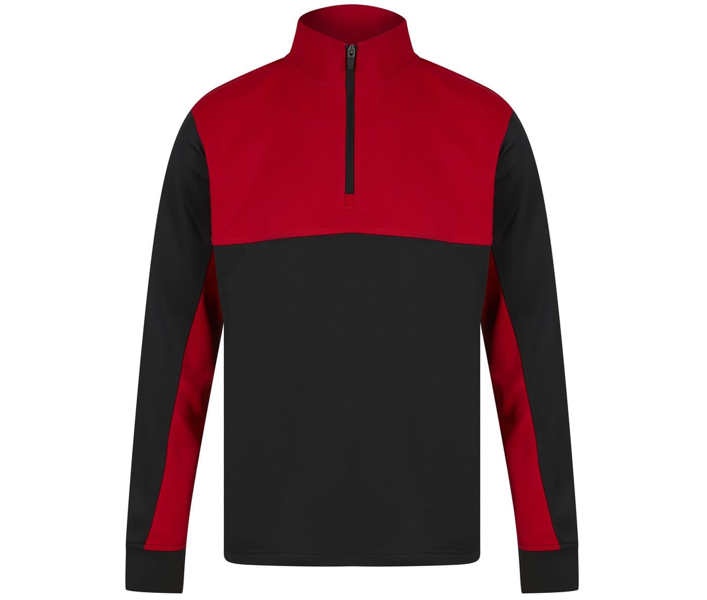 ADULTS' 1/4 ZIP TRACKSUIT TOP
