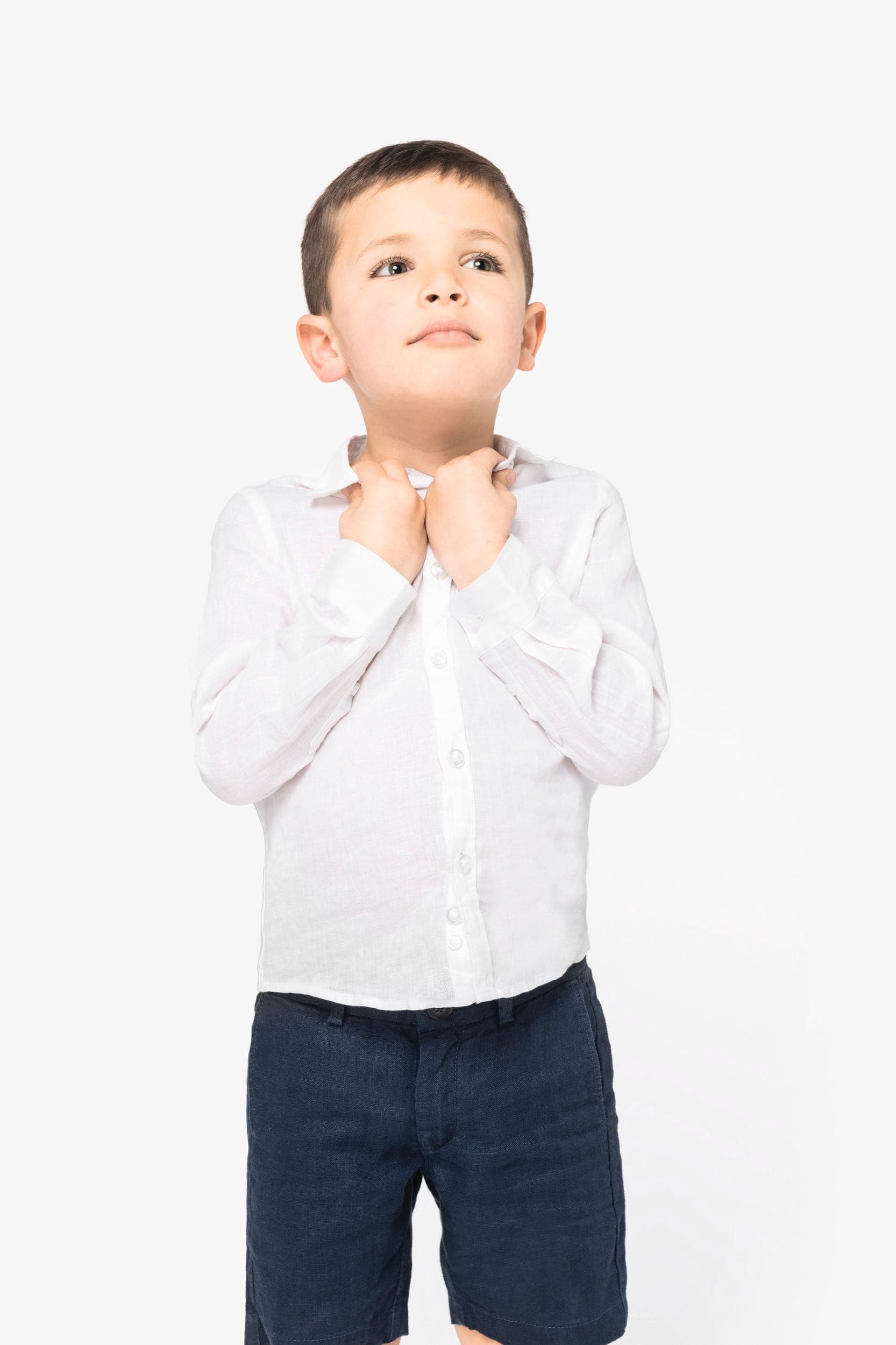 Chemise en lin enfant