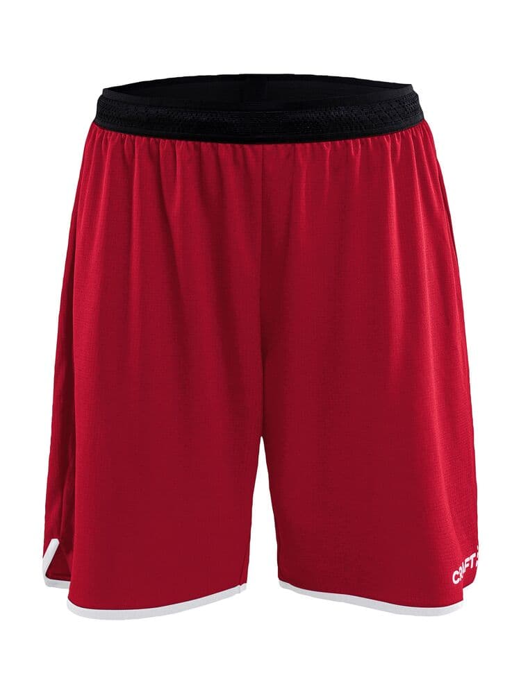Craft Progress basket shorts w coloris Rouge