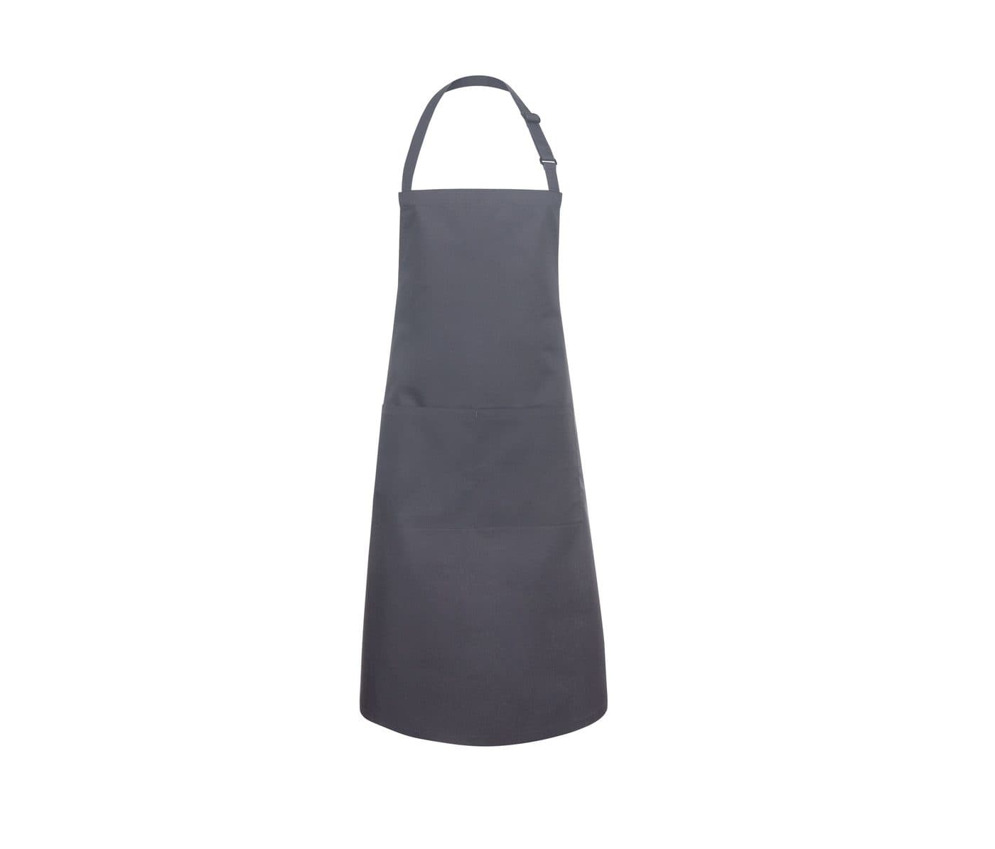 BIB APRON BASIC WITH BUCKLE AND POCKET coloris Anthracite