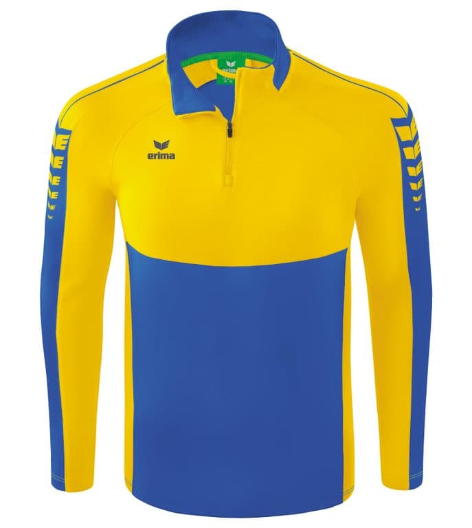 Sweat d'entraînement Six Wings coloris Bleu roi / Jaune