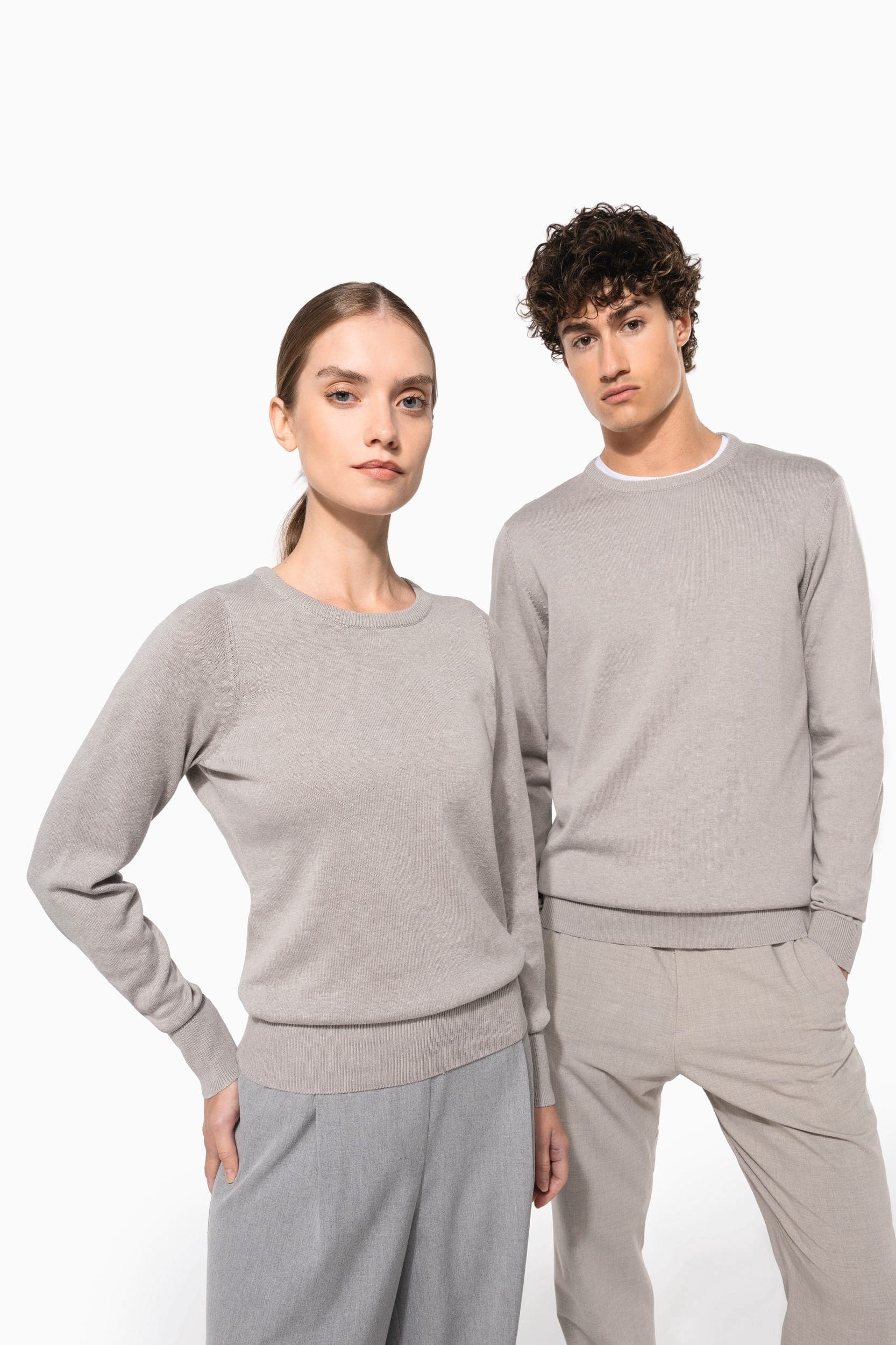 Pull col rond en situation