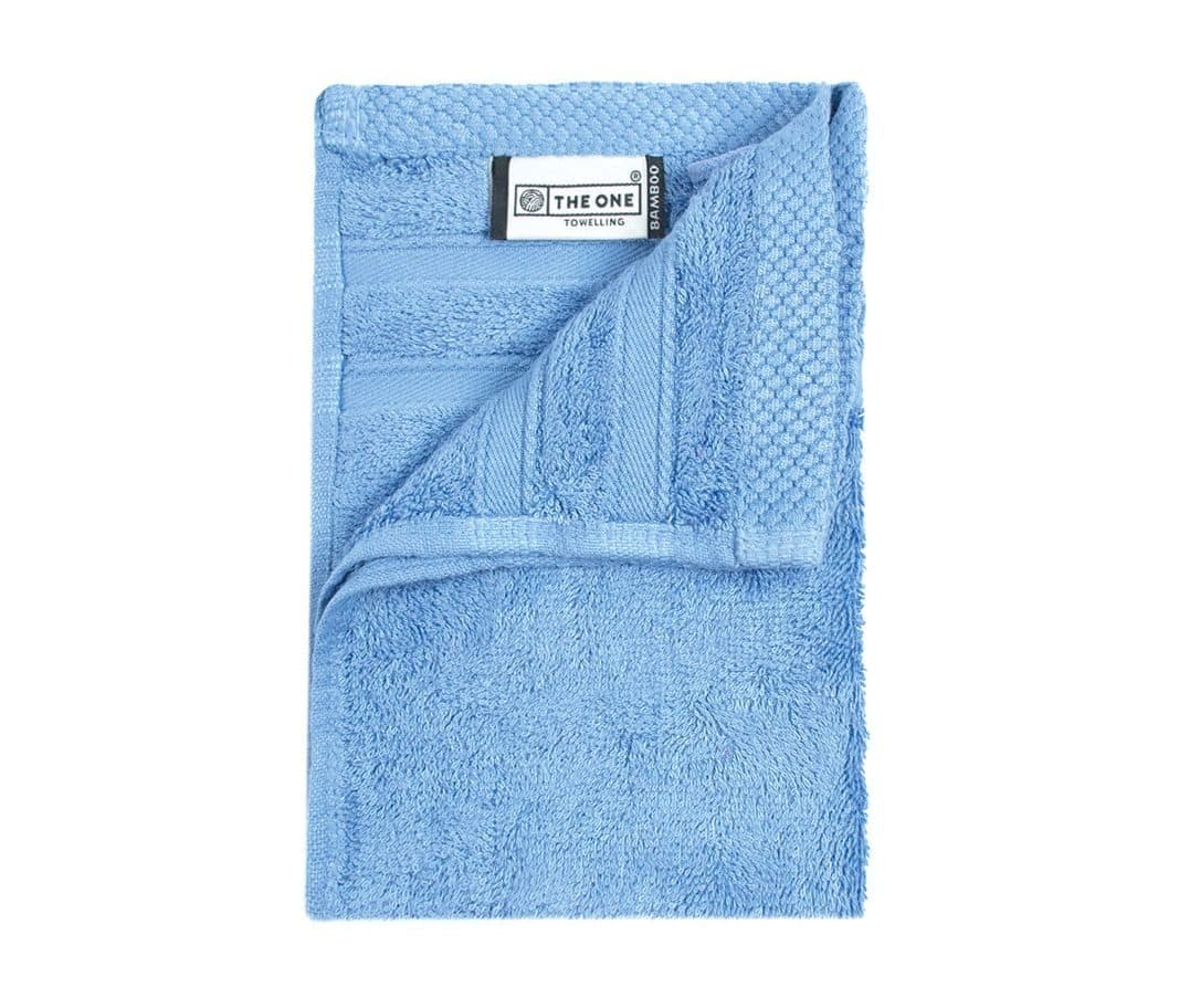 BAMBOO GUEST TOWEL coloris Azur aqua