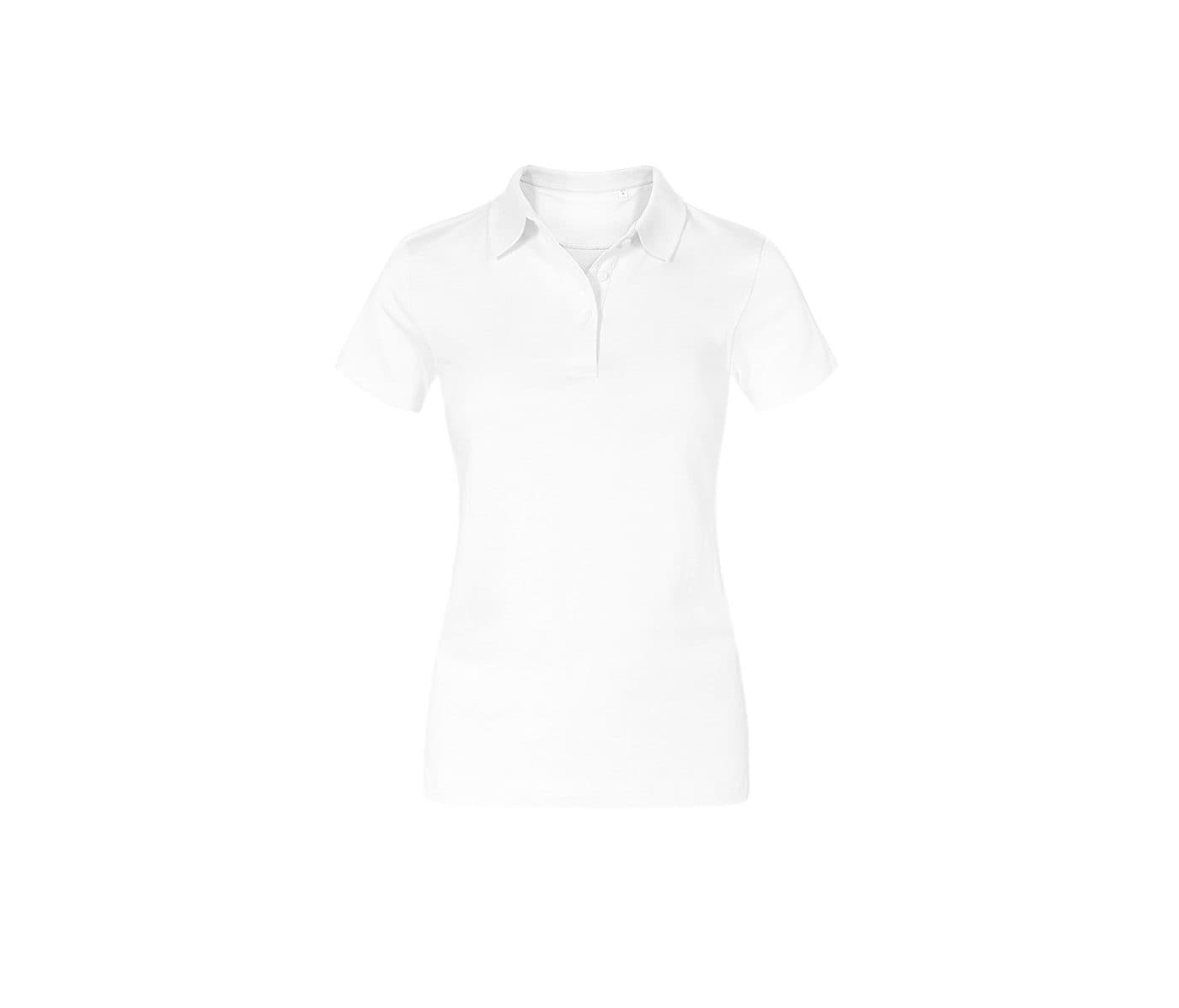 WOMEN’S JERSEY POLO coloris Blanc