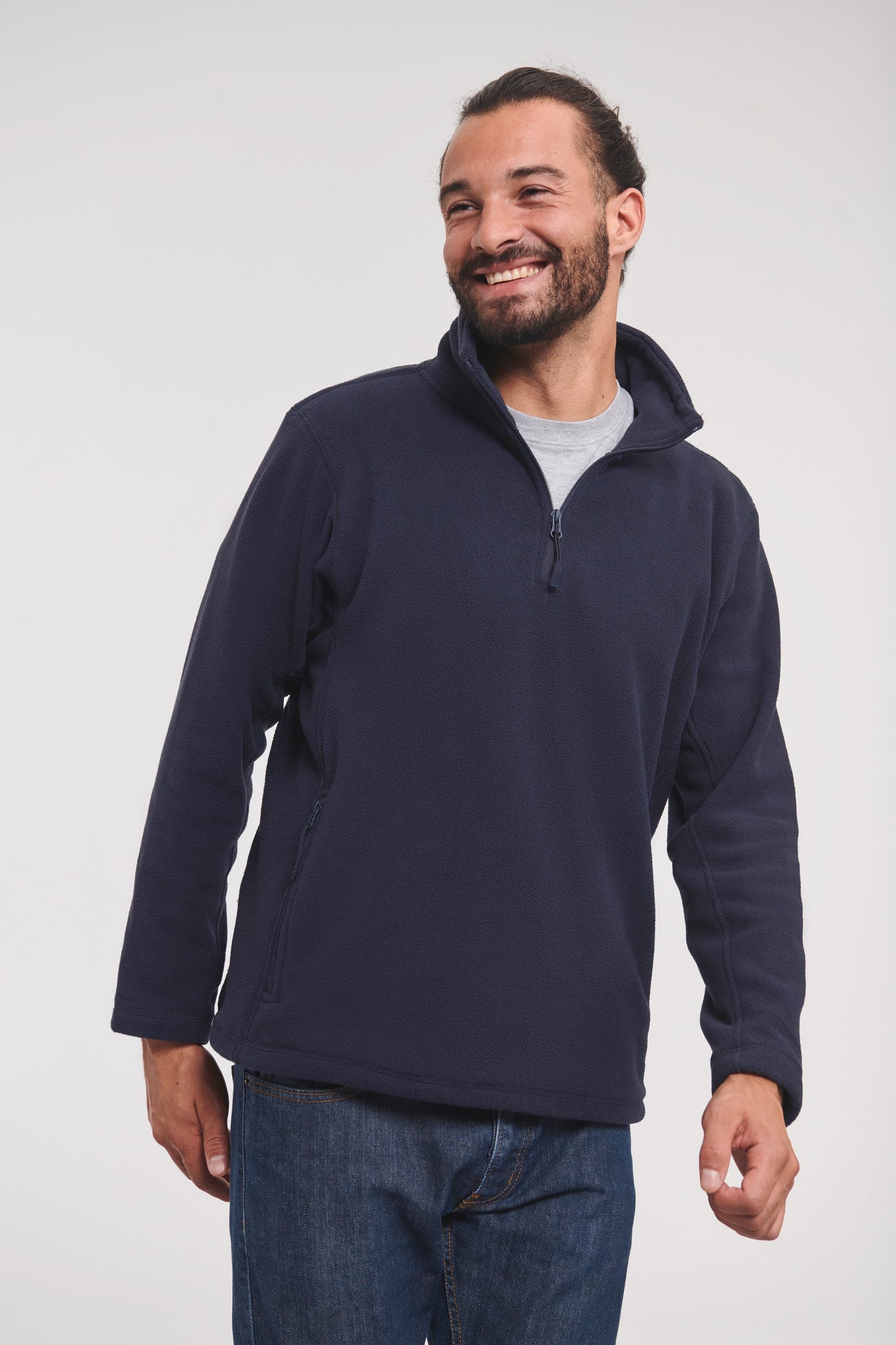 Polaire col zippé