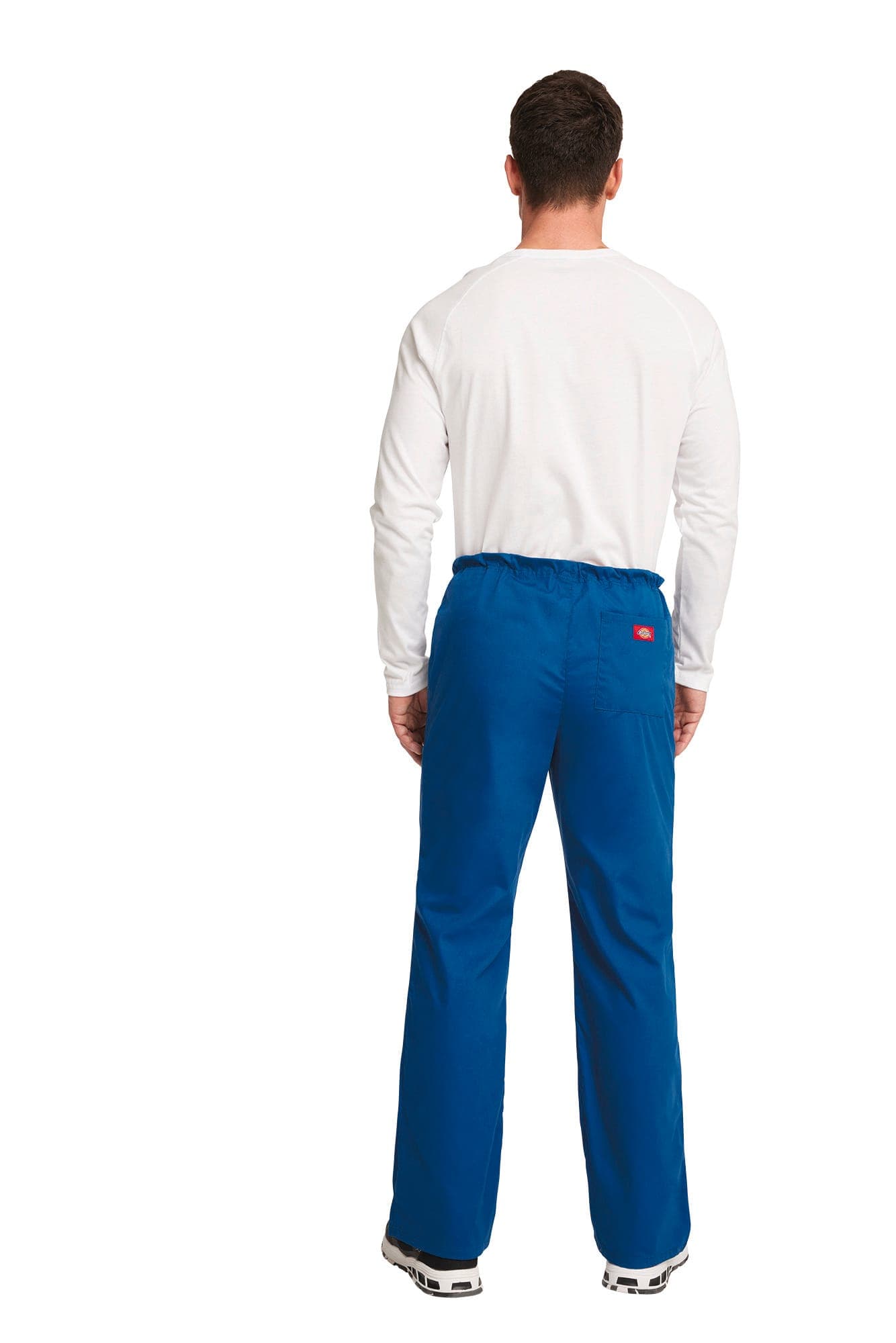 Pantalon à cordon de serrage à taille standard unisexe en situation
