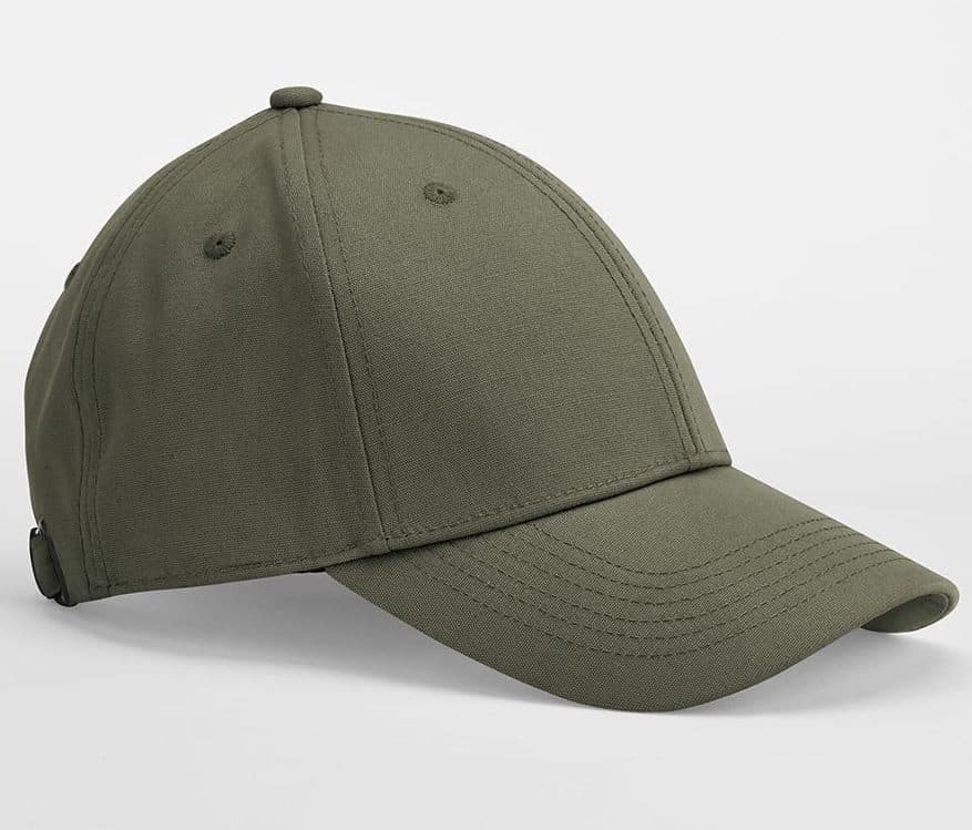 EARTHAWARE® ORGANIC COTTON CANVAS 6 PANEL CAP coloris Vert olive