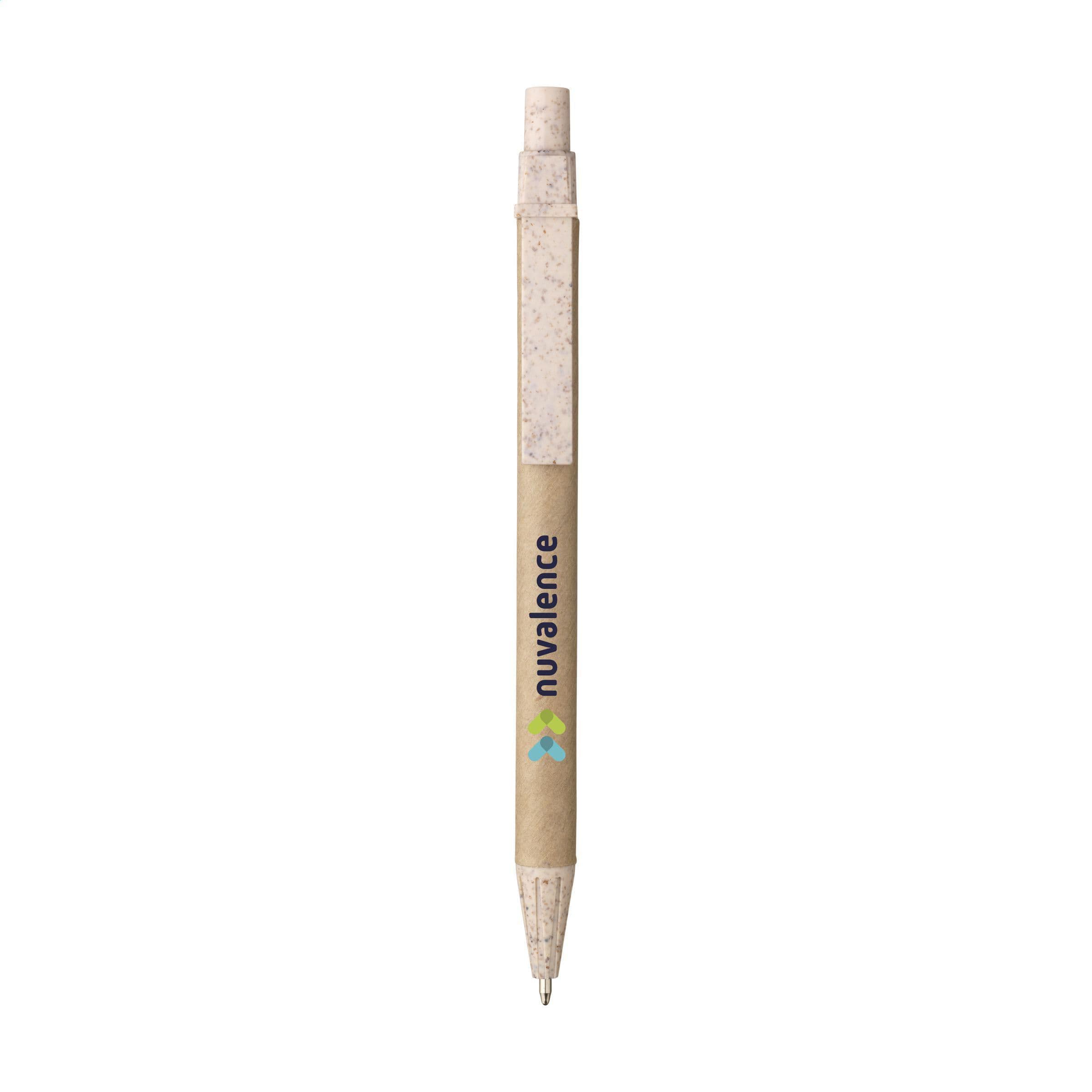 Stylo à bille Paper Wheatstraw en paille de blé en situation