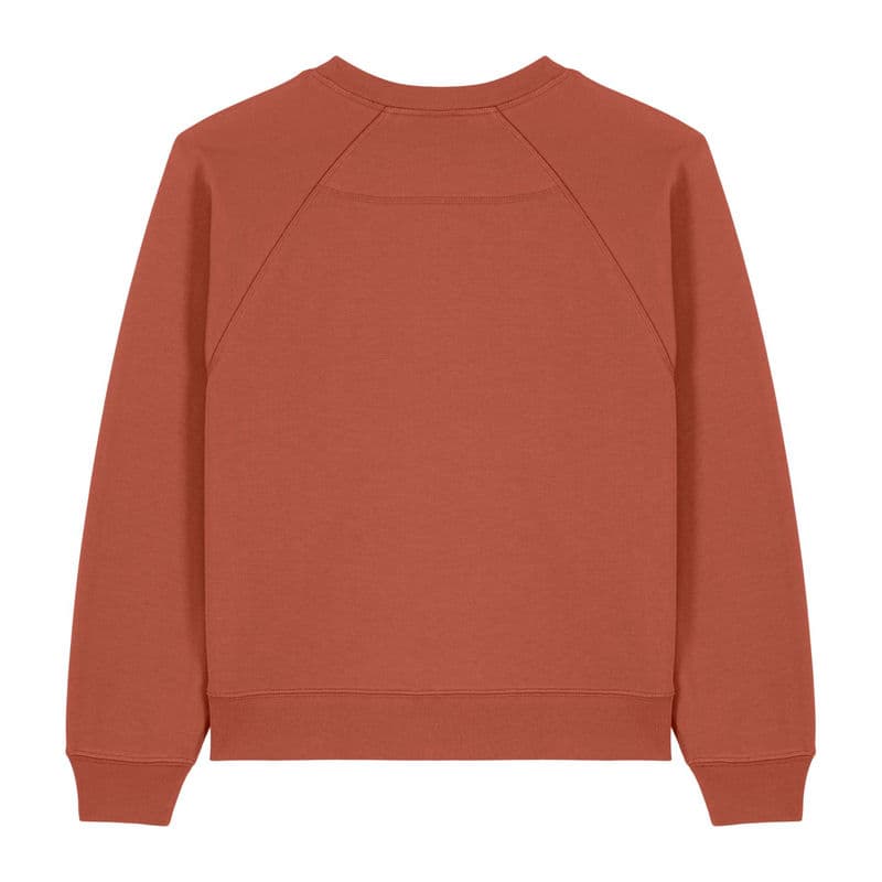 Stella Clara women's raglan sweatshirt coloris Marron Heritage