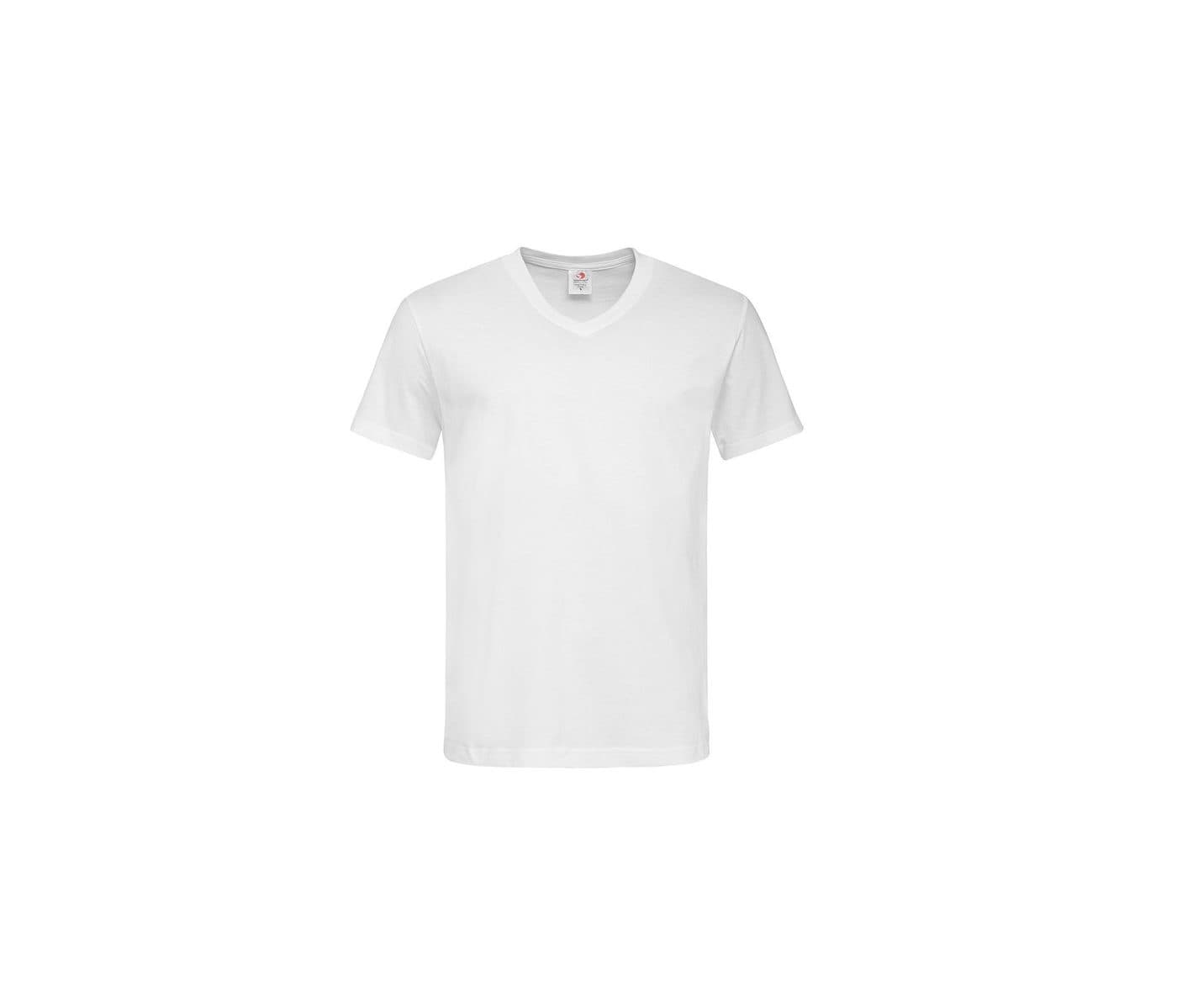 CLASSIC-T V-NECK coloris Blanc