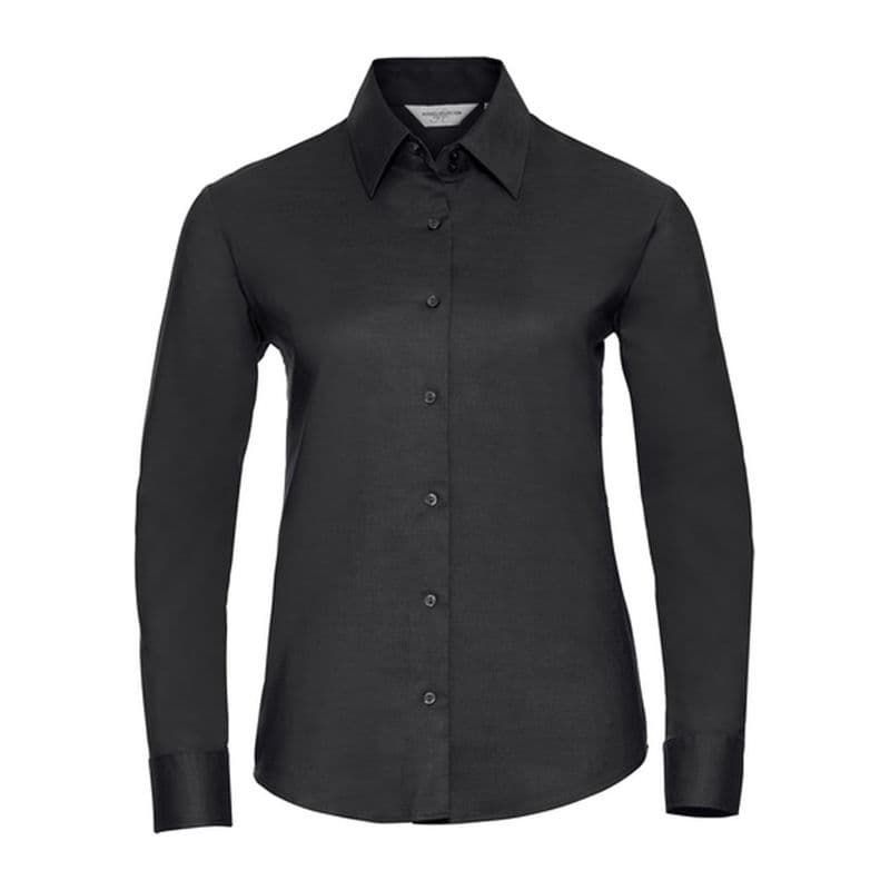 Russell Ladies Oxford Shirt coloris Noir