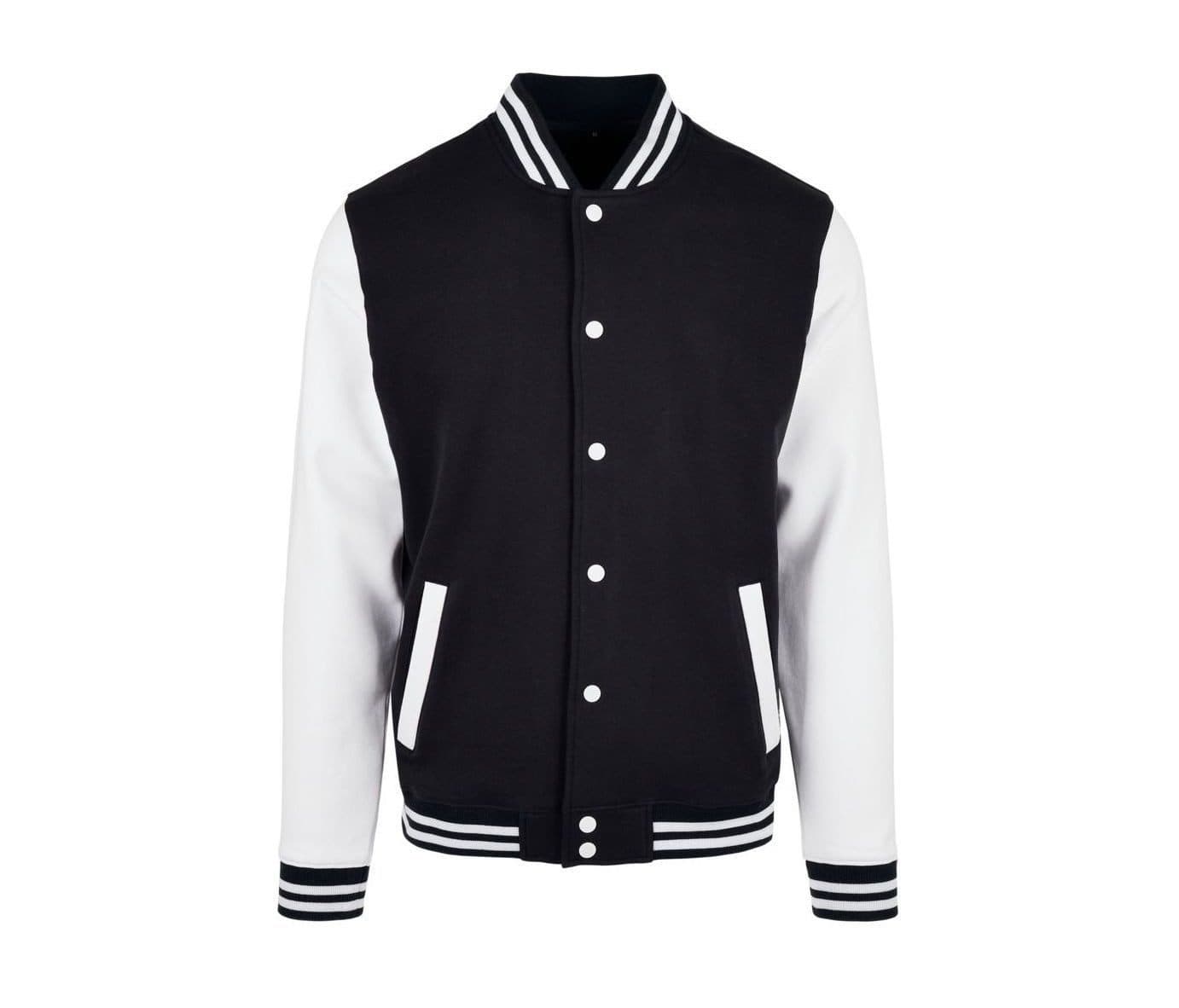COLLEGE JACKET coloris Noir / Blanc