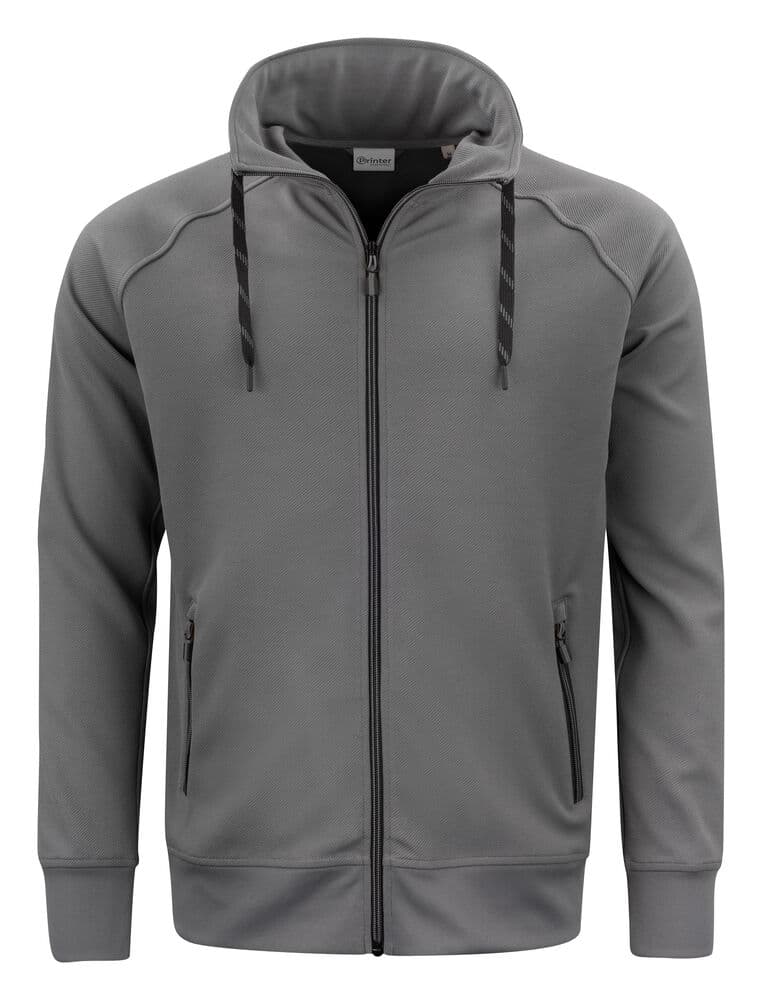 Jog RSX  Sweater Volledige Rits Heren coloris Gris Acier