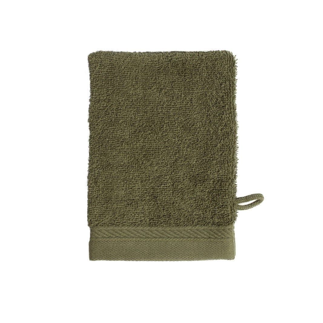 ORGANIC WASHCLOTH coloris Olive