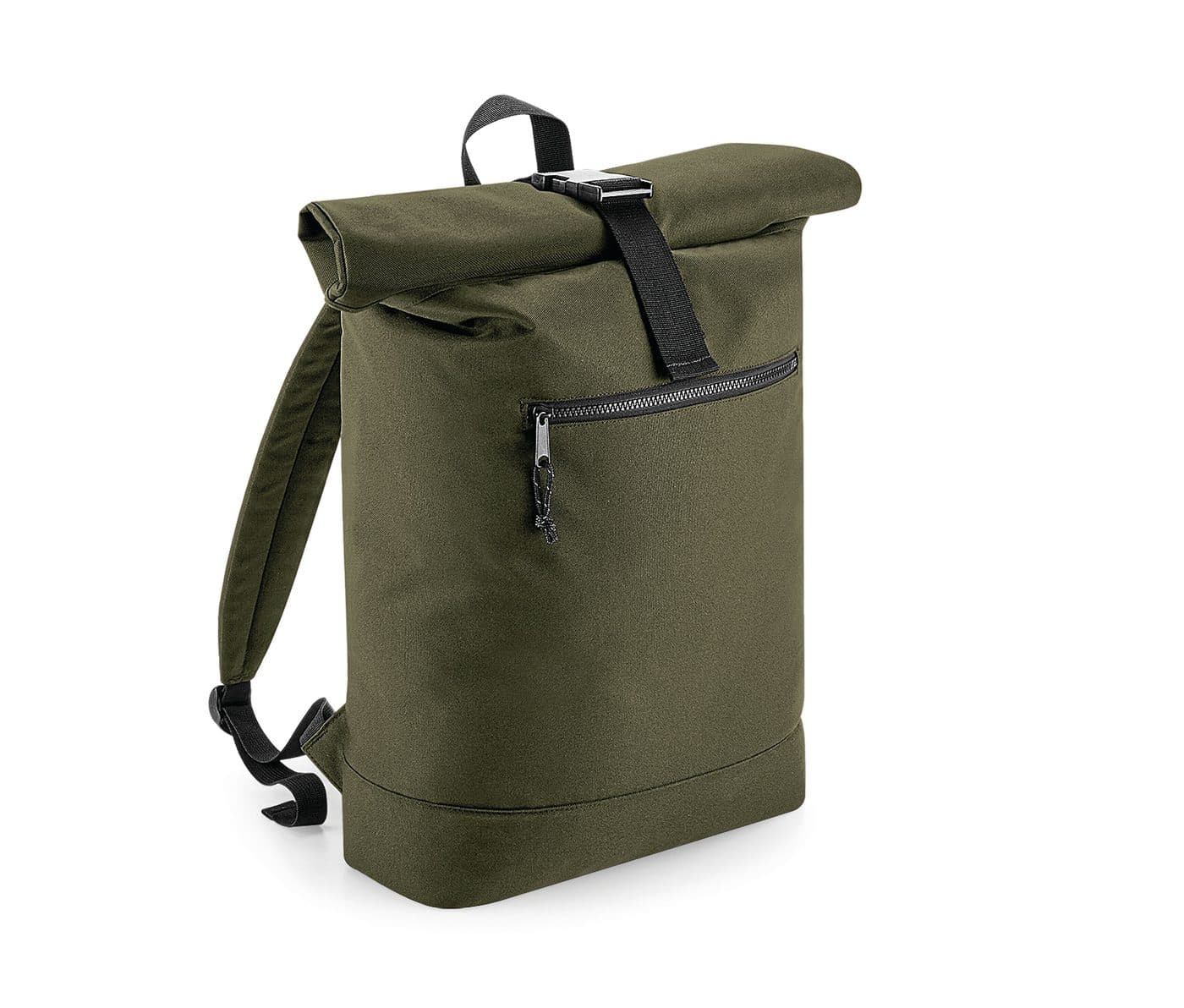 Sac à dos Roll-Top recyclé coloris Vert militaire