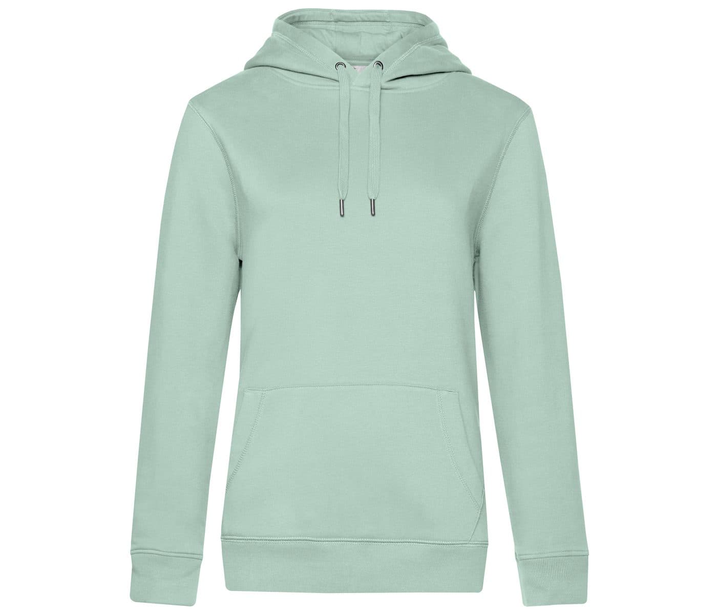 B&C QUEEN HOODED coloris Vert aqua