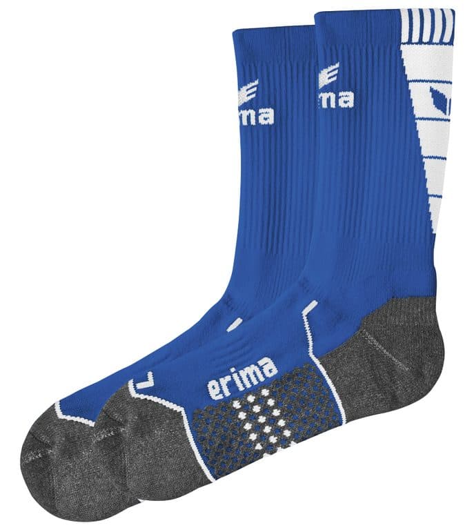 Chaussettes d'entraînement coloris Bleu roi / Blanc
