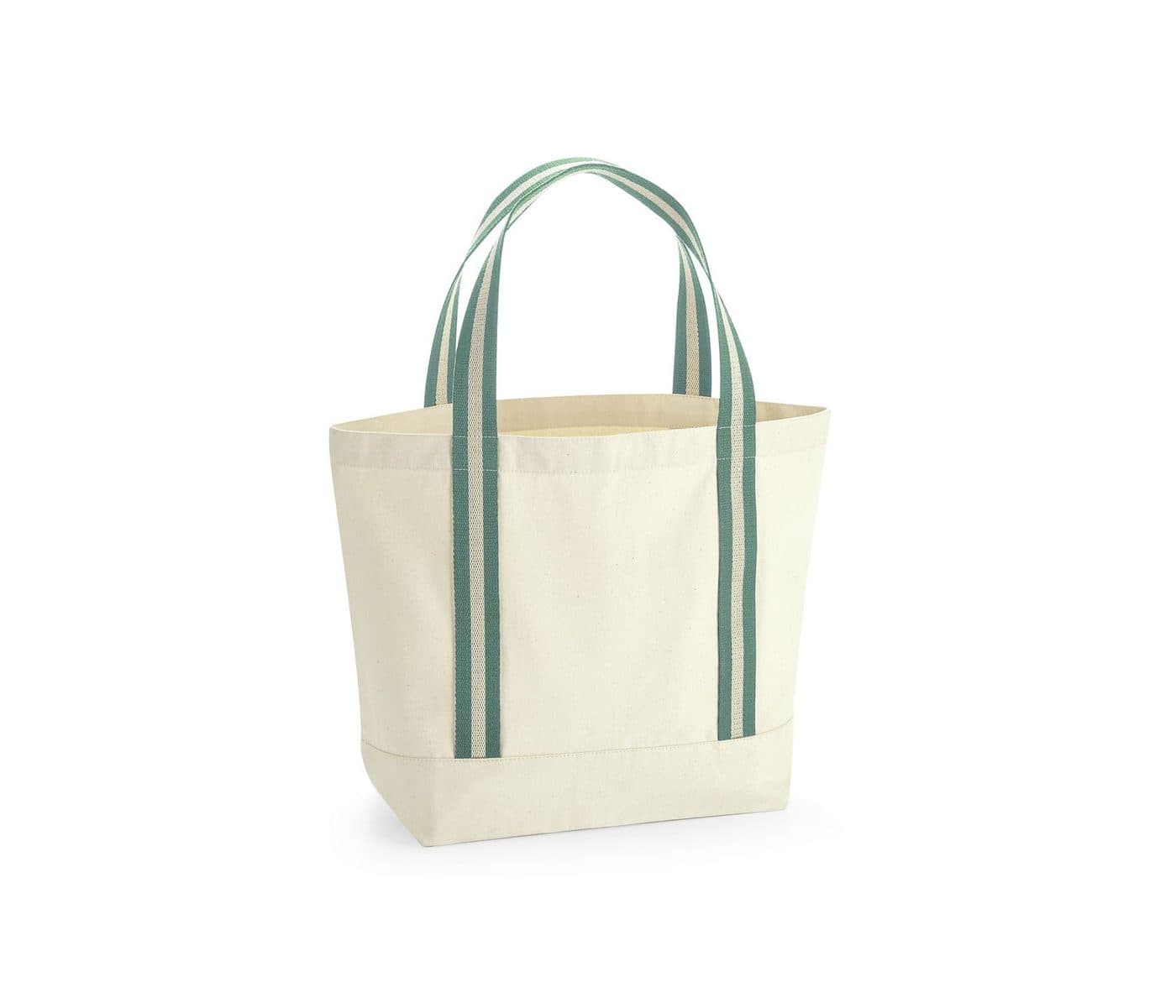 EARTHAWARE® ORGANIC BOAT BAG coloris Naturel / Vert sauge